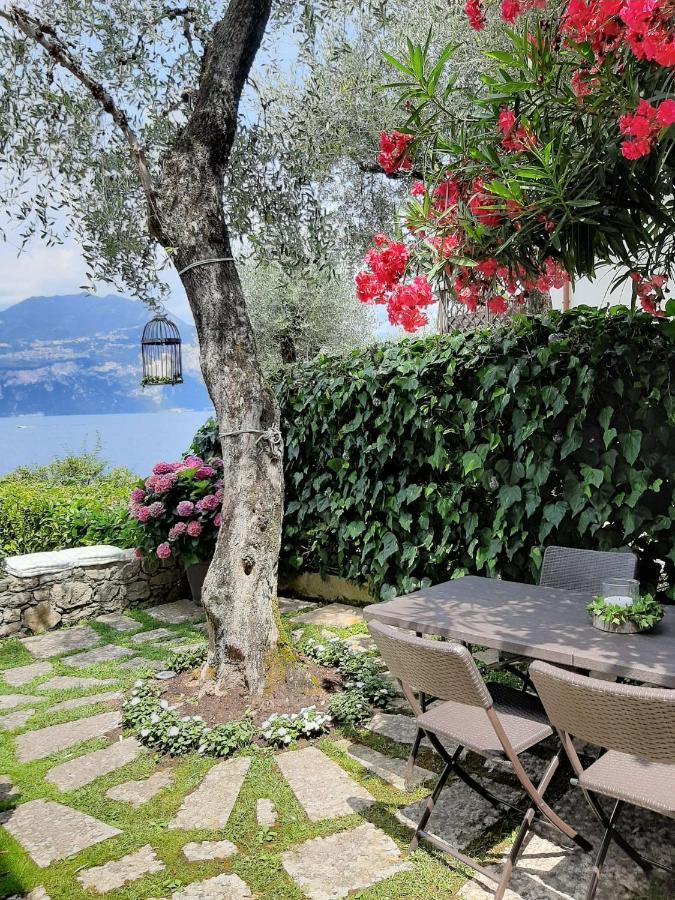 Villa Sul Lago Con Pontile Privato A Brenzone Sul Garda - Unique And Exclusive Bagian luar foto